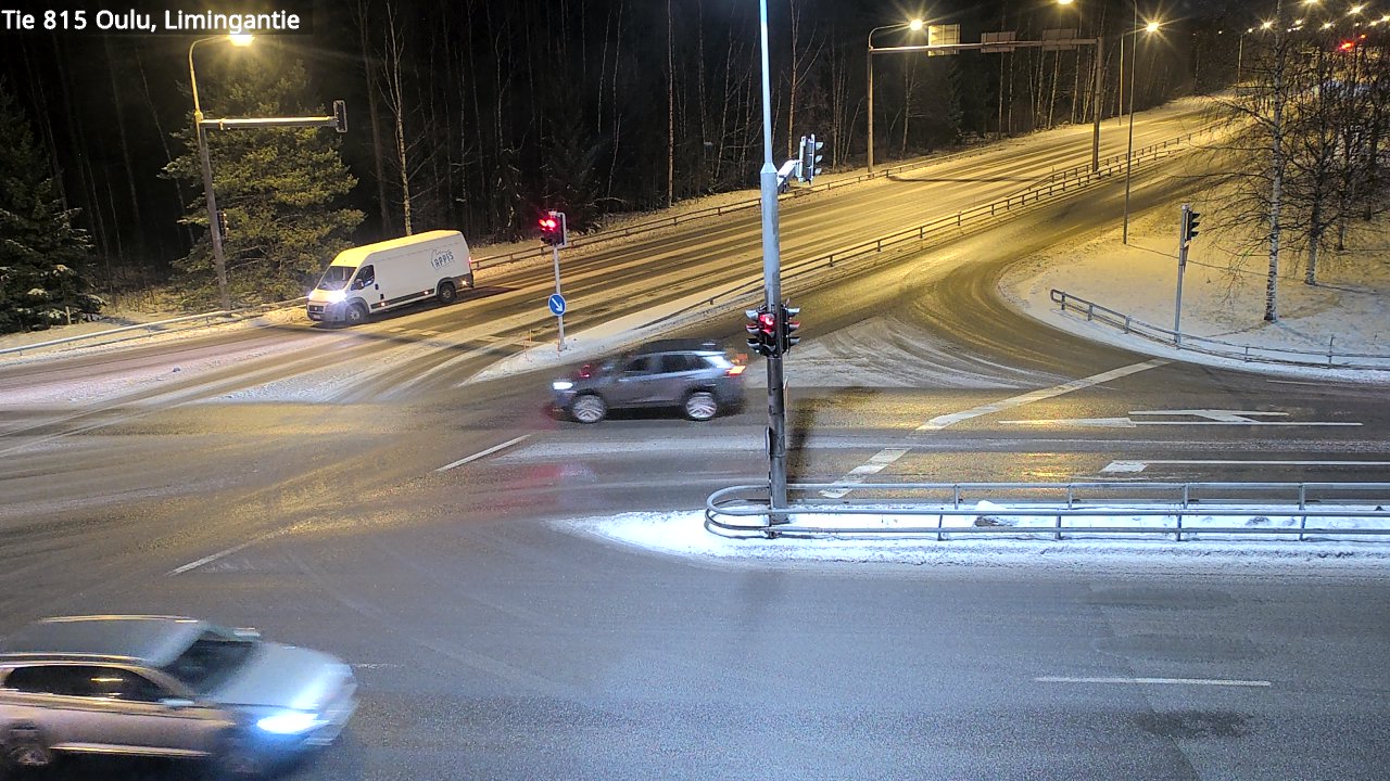 Weather Camera Image Väg 815 Oleåborg, Limingantie, Oulu, Pohjois-Pohjanmaa