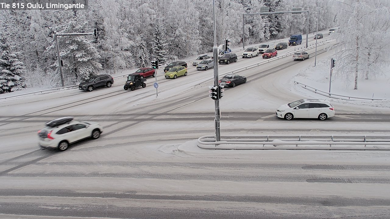 Weather Camera Image Road 815 Oulu, Limingantie, Oulu, Pohjois-Pohjanmaa