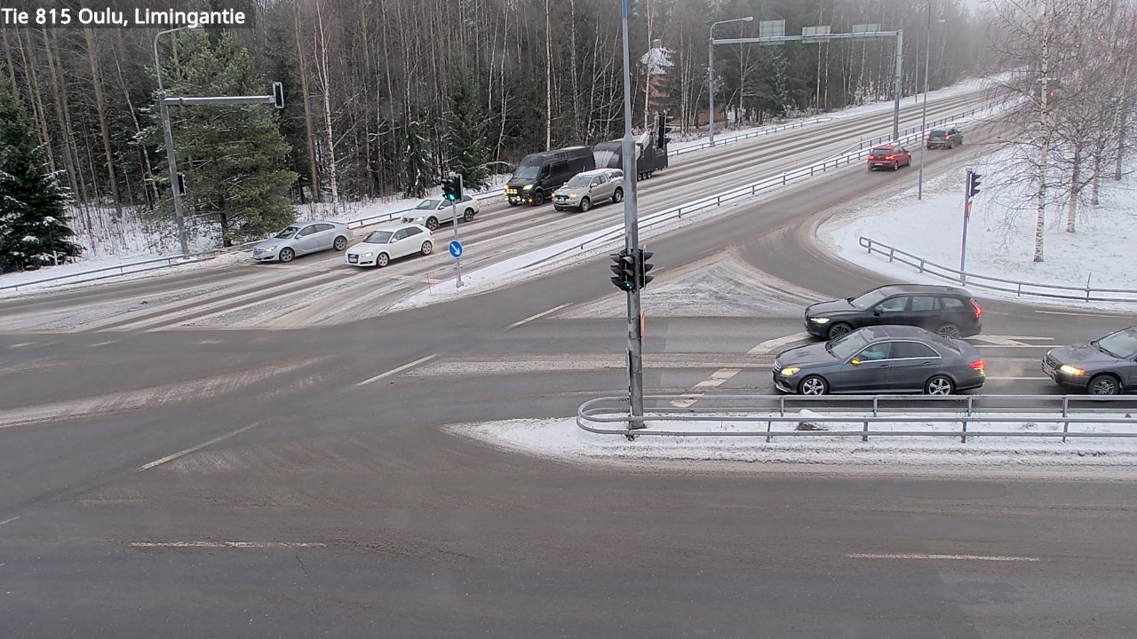 Weather Camera Image Road 815 Oulu, Limingantie, Oulu, Pohjois-Pohjanmaa