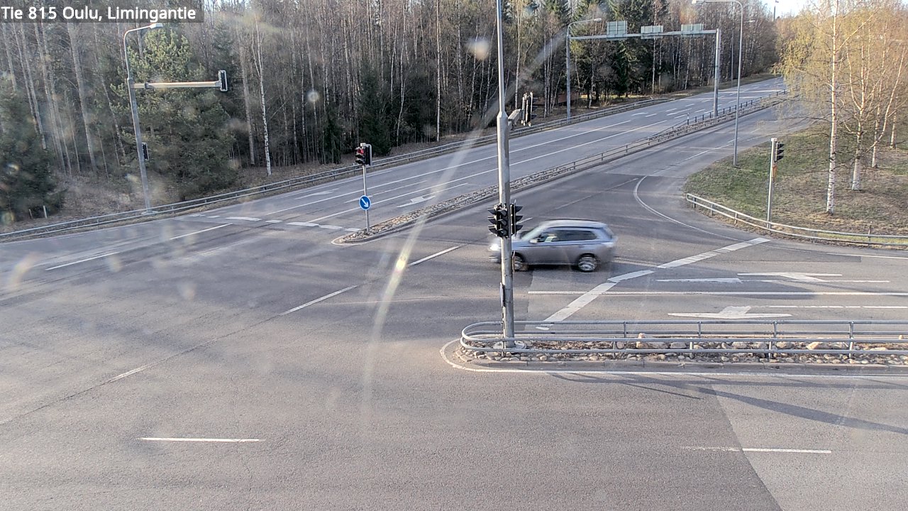 Weather Camera Image Väg 815 Oleåborg, Limingantie, Oulu, Pohjois-Pohjanmaa