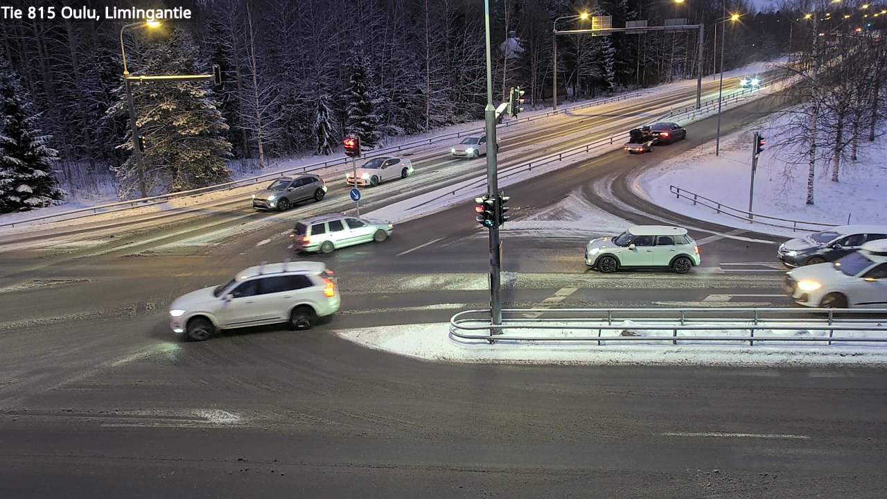 Kelikamerat Kuva Tie 815 Oulu, Limingantie, Oulu, Pohjois-Pohjanmaa
