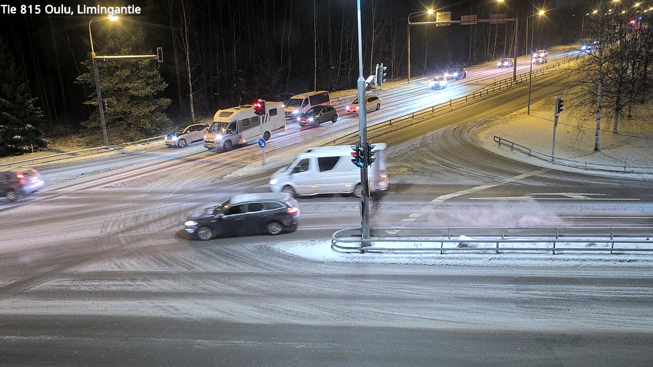 Weather Camera Image Road 815 Oulu, Limingantie, Oulu, Pohjois-Pohjanmaa