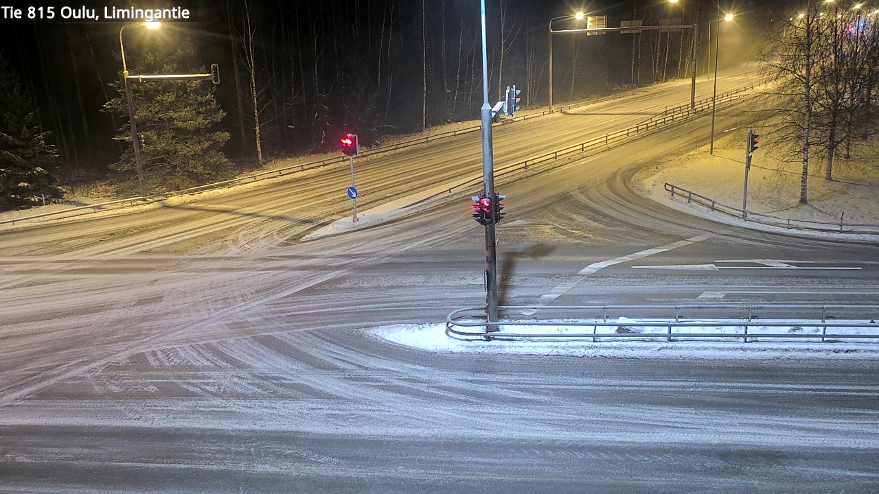 Weather Camera Image Road 815 Oulu, Limingantie, Oulu, Pohjois-Pohjanmaa