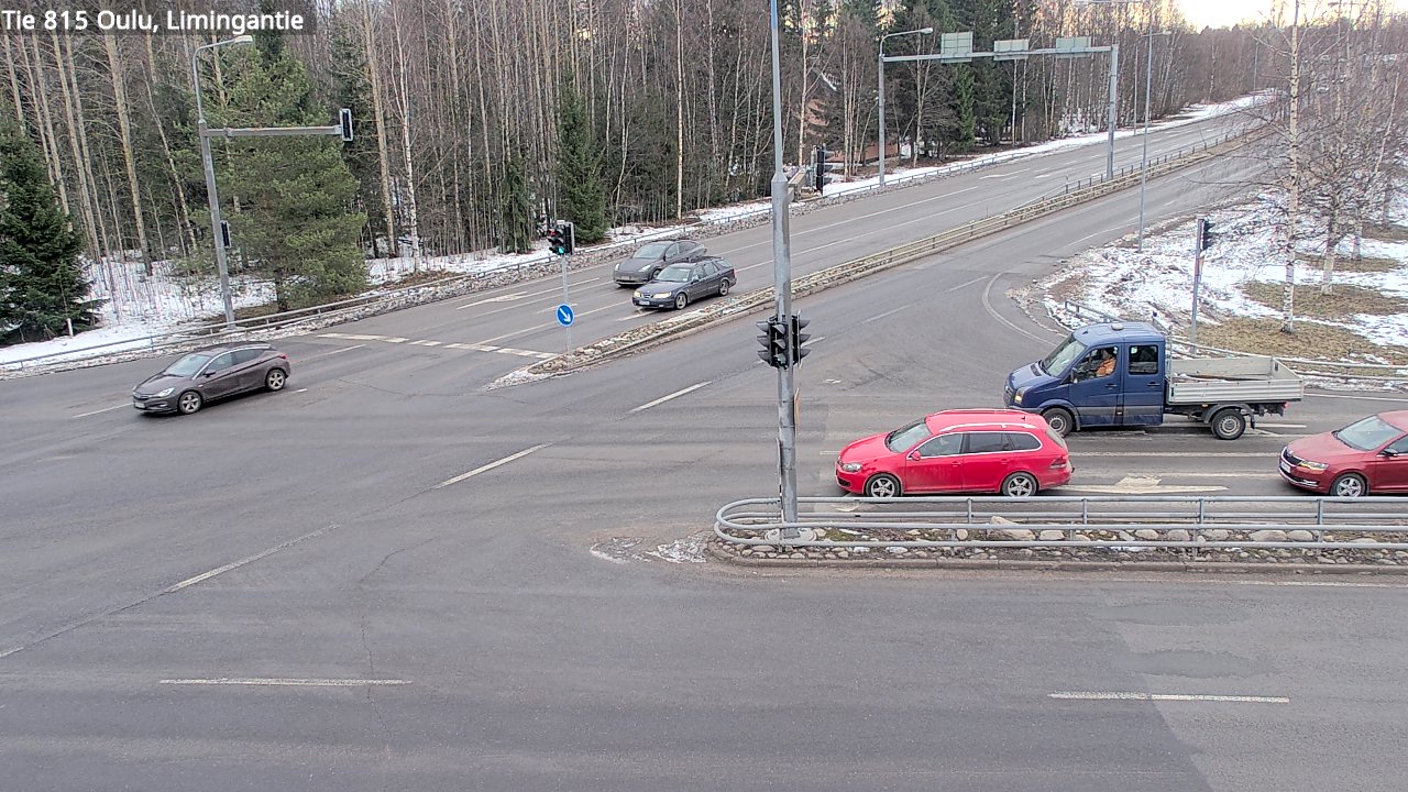 Kelikamerat Kuva Tie 815 Oulu, Limingantie, Oulu, Pohjois-Pohjanmaa