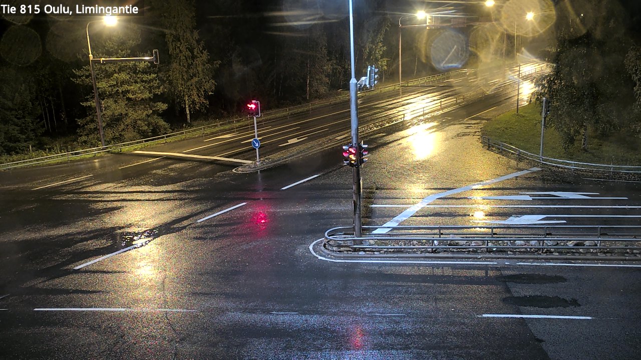 Weather Camera Image Väg 815 Oleåborg, Limingantie, Oulu, Pohjois-Pohjanmaa