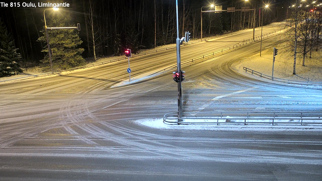 Weather Camera Image Road 815 Oulu, Limingantie, Oulu, Pohjois-Pohjanmaa