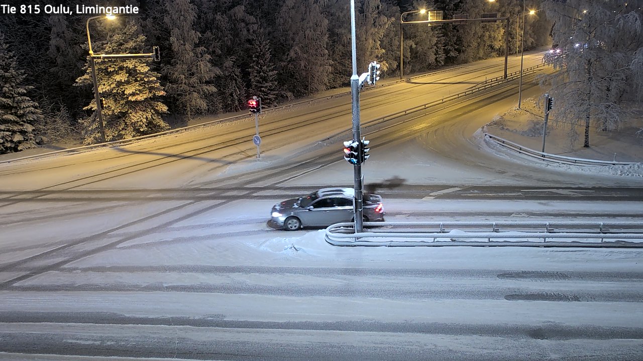 Weather Camera Image Road 815 Oulu, Limingantie, Oulu, Pohjois-Pohjanmaa