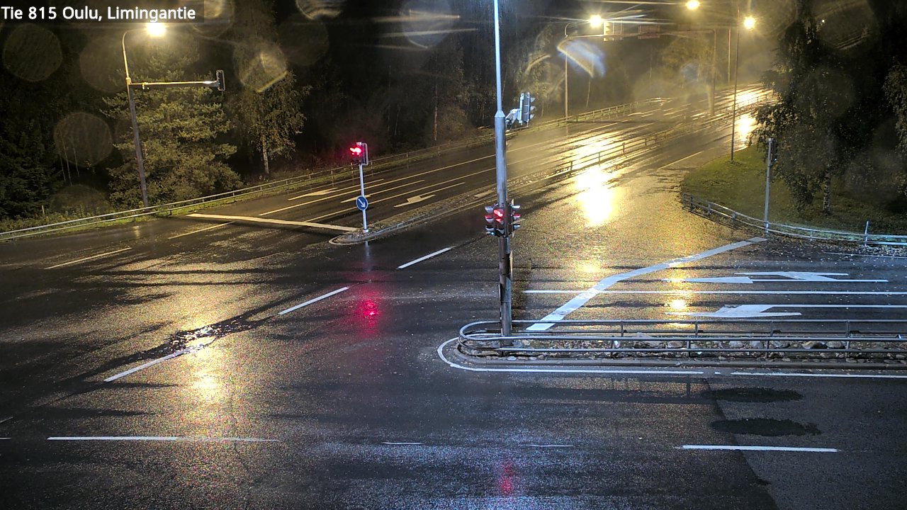 Weather Camera Image Väg 815 Oleåborg, Limingantie, Oulu, Pohjois-Pohjanmaa