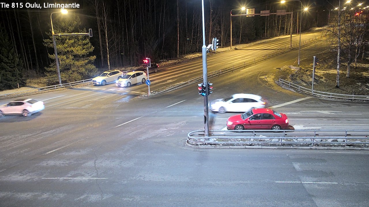 Weather Camera Image Väg 815 Oleåborg, Limingantie, Oulu, Pohjois-Pohjanmaa