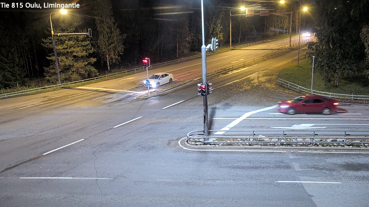 Weather Camera Image Väg 815 Oleåborg, Limingantie, Oulu, Pohjois-Pohjanmaa