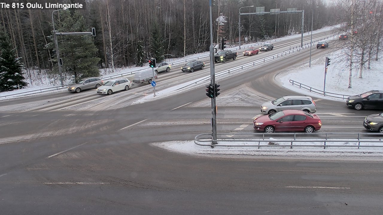 Weather Camera Image Road 815 Oulu, Limingantie, Oulu, Pohjois-Pohjanmaa