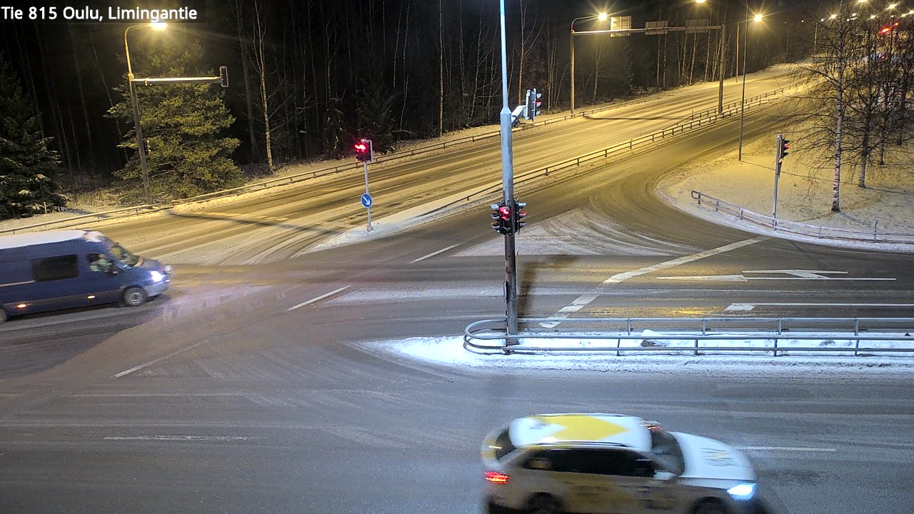 Weather Camera Image Väg 815 Oleåborg, Limingantie, Oulu, Pohjois-Pohjanmaa