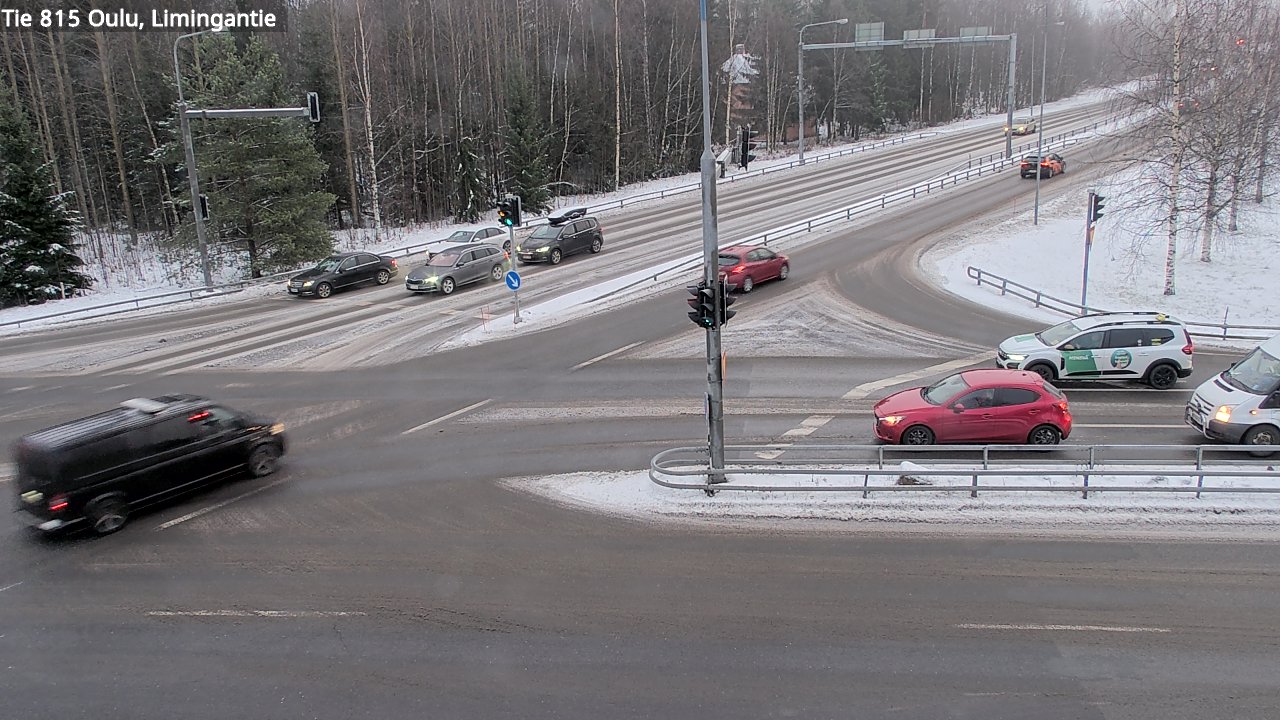 Weather Camera Image Road 815 Oulu, Limingantie, Oulu, Pohjois-Pohjanmaa