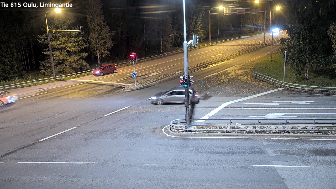 Weather Camera Image Väg 815 Oleåborg, Limingantie, Oulu, Pohjois-Pohjanmaa