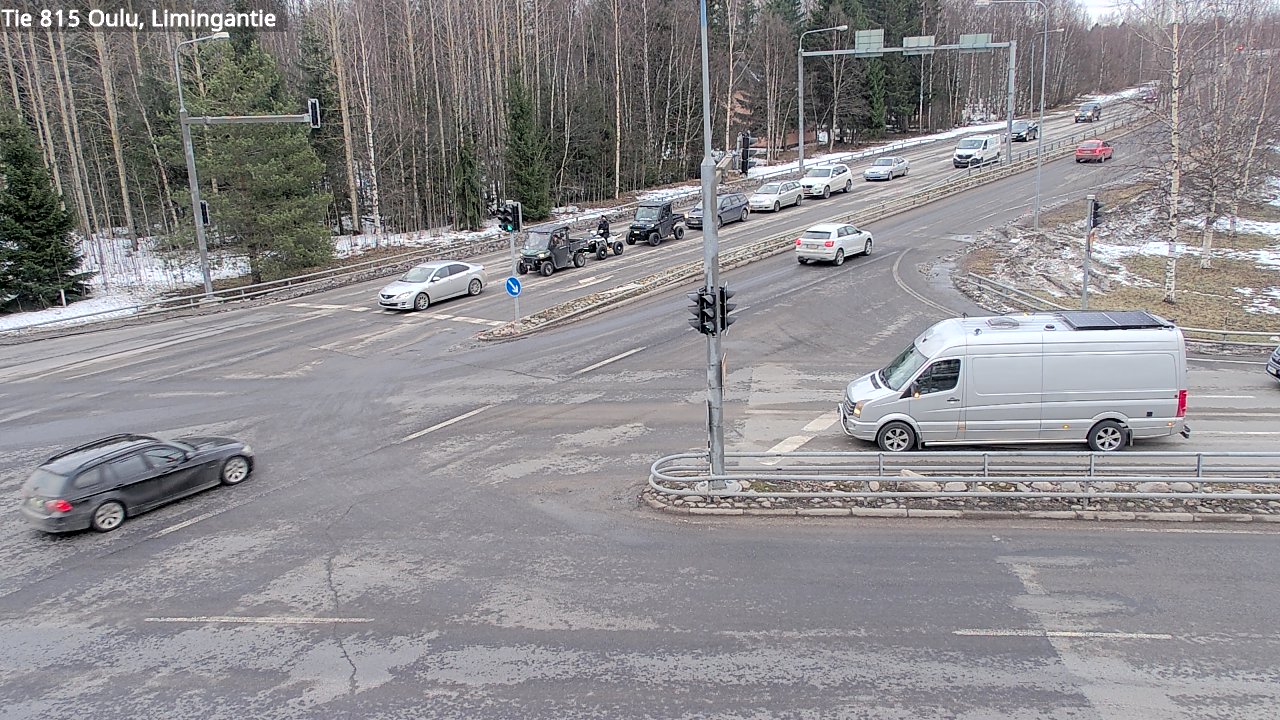 Weather Camera Image Road 815 Oulu, Limingantie, Oulu, Pohjois-Pohjanmaa