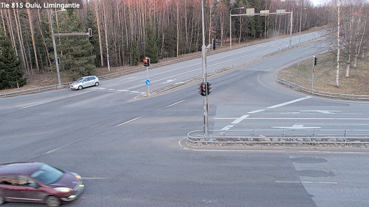 Weather Camera Image Road 815 Oulu, Limingantie, Oulu, Pohjois-Pohjanmaa
