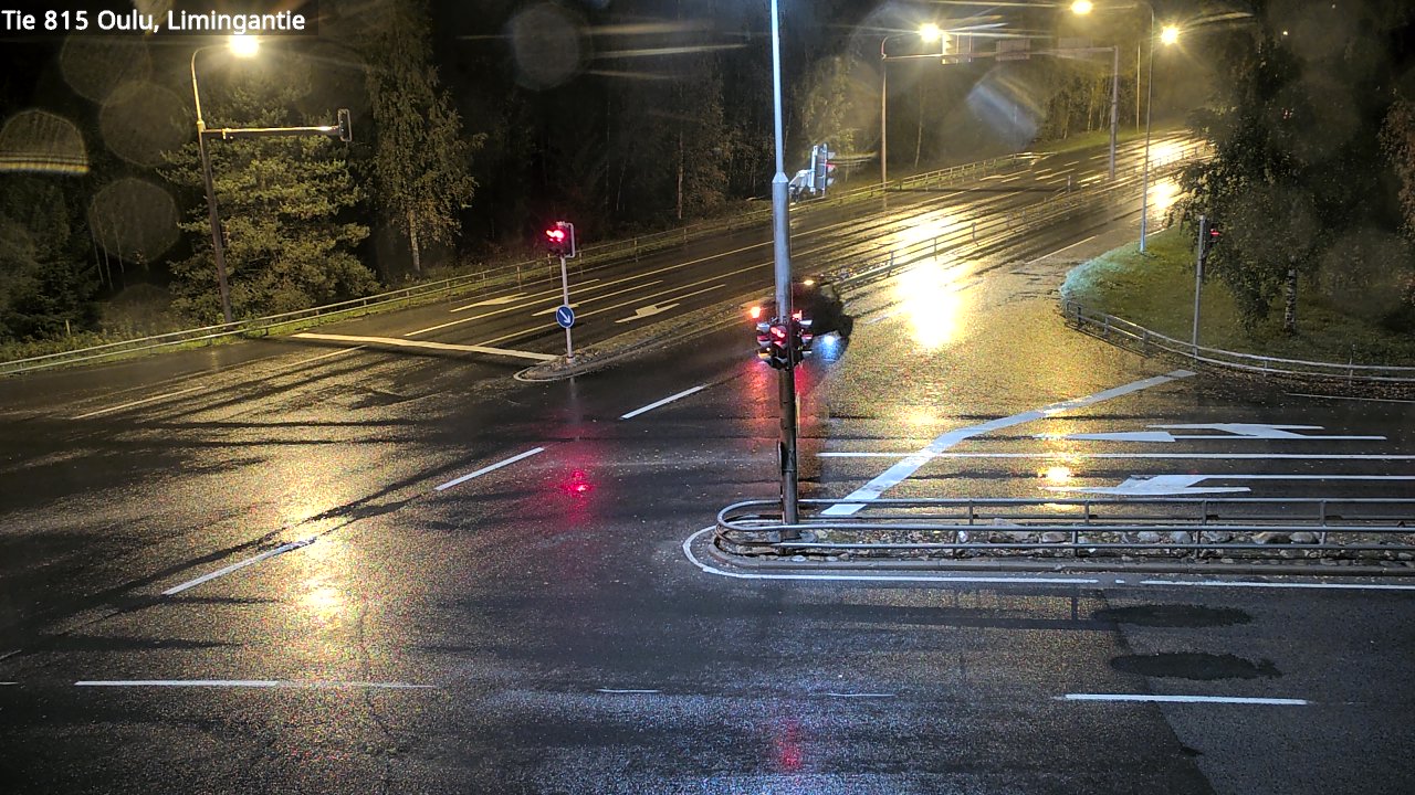 Weather Camera Image Väg 815 Oleåborg, Limingantie, Oulu, Pohjois-Pohjanmaa