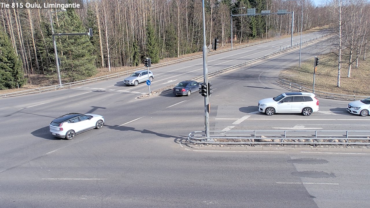Weather Camera Image Road 815 Oulu, Limingantie, Oulu, Pohjois-Pohjanmaa