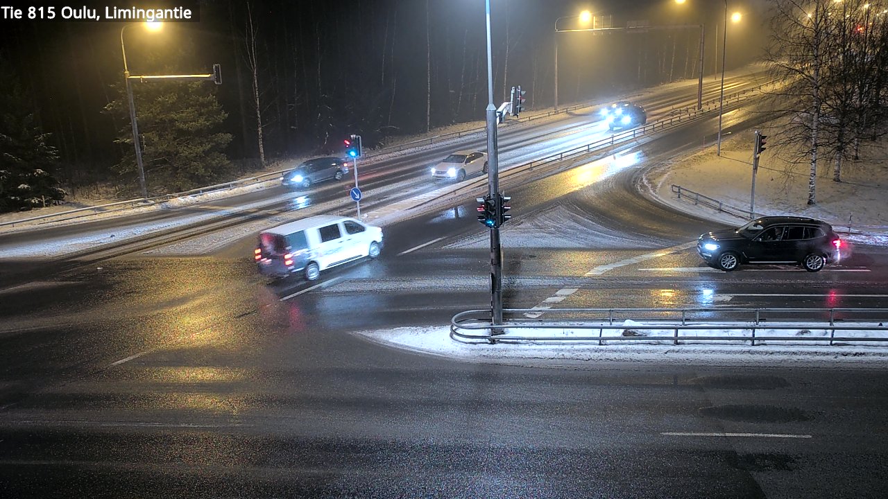Weather Camera Image Väg 815 Oleåborg, Limingantie, Oulu, Pohjois-Pohjanmaa