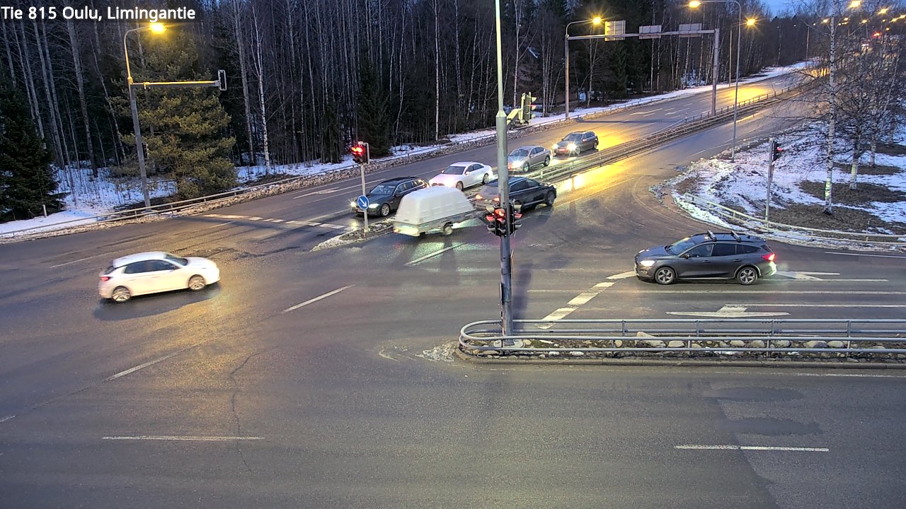 Kelikamerat Kuva Tie 815 Oulu, Limingantie, Oulu, Pohjois-Pohjanmaa