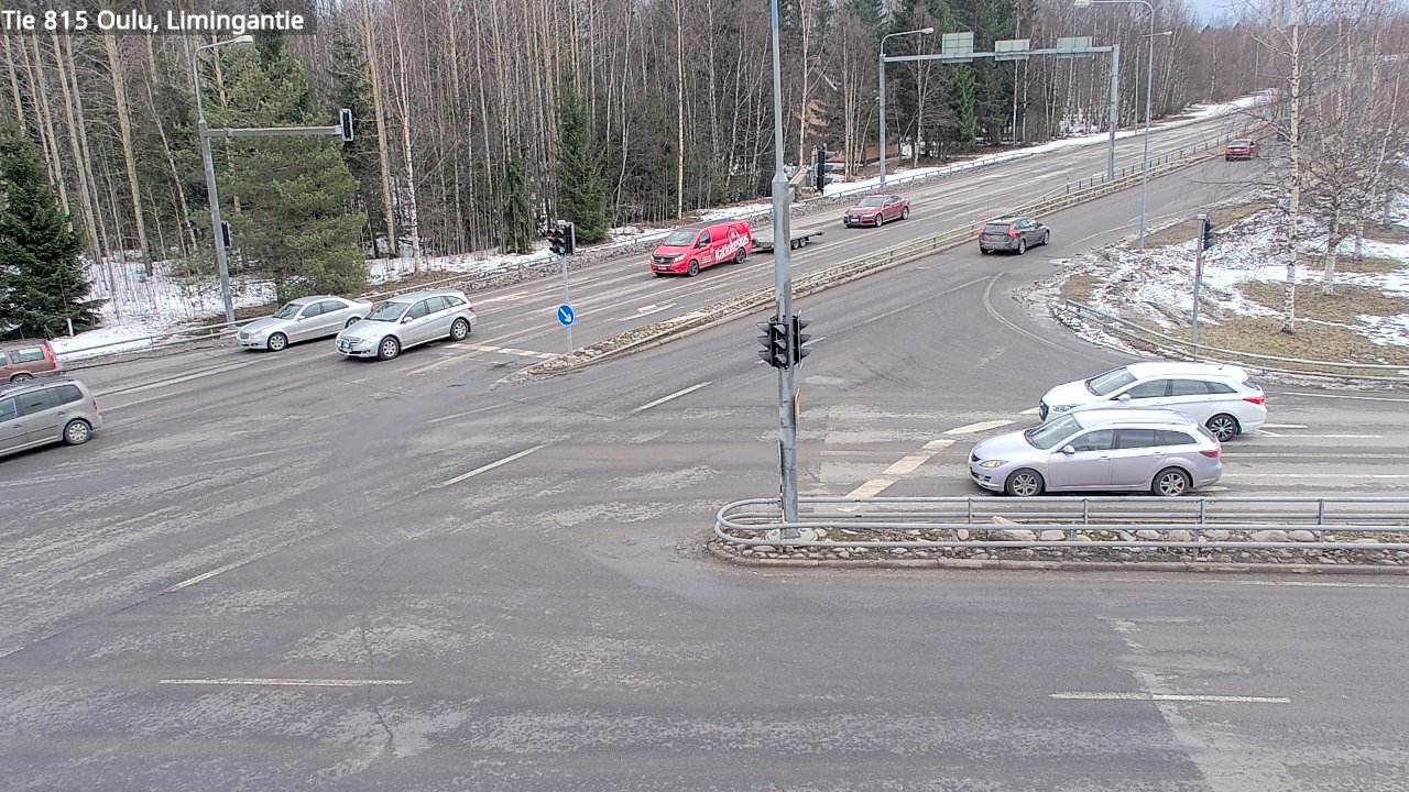 Weather Camera Image Road 815 Oulu, Limingantie, Oulu, Pohjois-Pohjanmaa