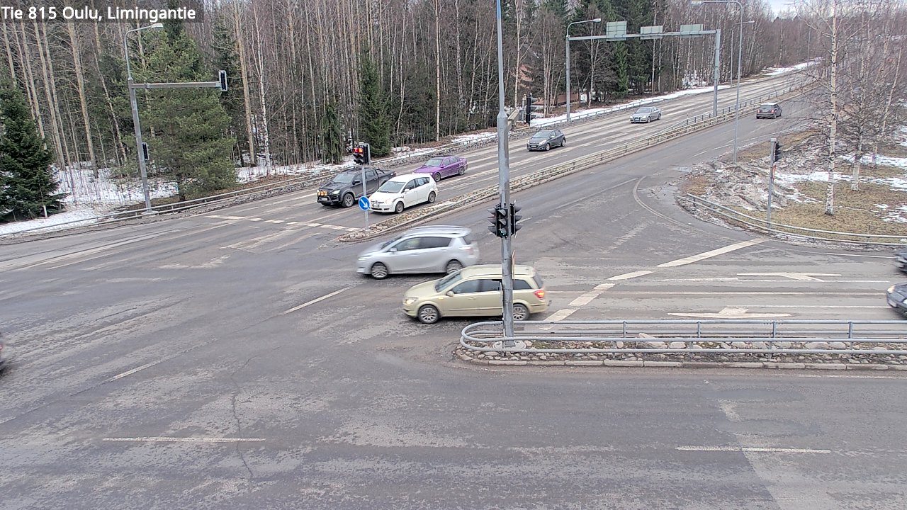 Weather Camera Image Road 815 Oulu, Limingantie, Oulu, Pohjois-Pohjanmaa