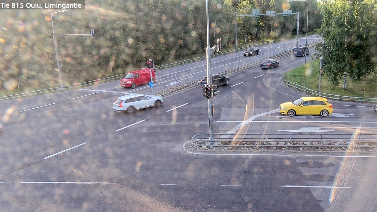 Weather Camera Image Väg 815 Oleåborg, Limingantie, Oulu, Pohjois-Pohjanmaa