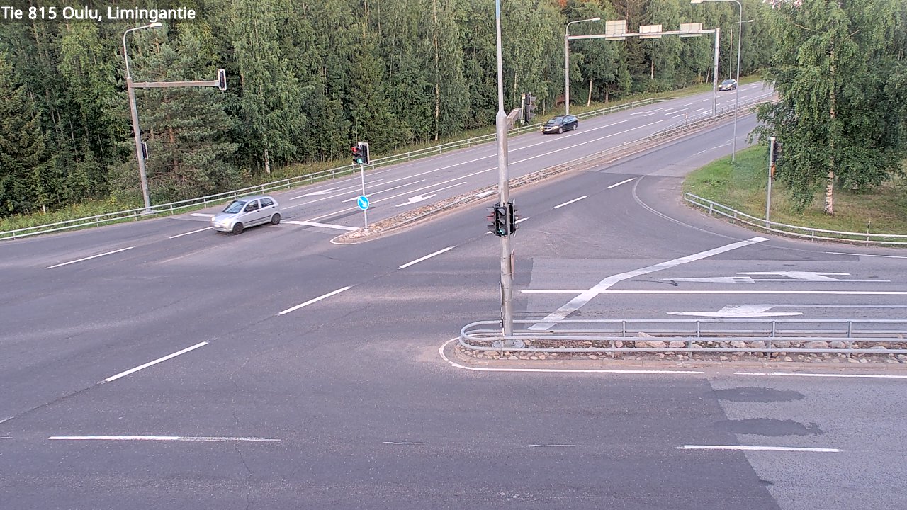 Weather Camera Image Väg 815 Oleåborg, Limingantie, Oulu, Pohjois-Pohjanmaa