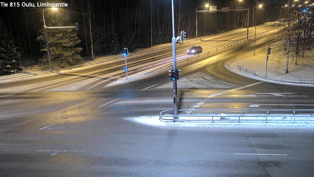 Weather Camera Image Väg 815 Oleåborg, Limingantie, Oulu, Pohjois-Pohjanmaa