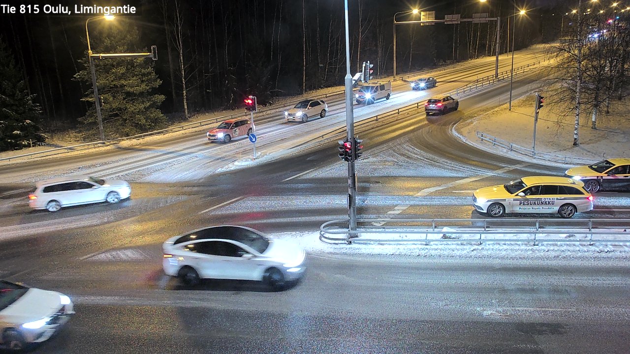 Weather Camera Image Road 815 Oulu, Limingantie, Oulu, Pohjois-Pohjanmaa