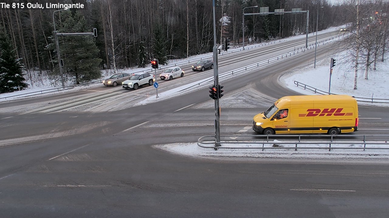 Weather Camera Image Road 815 Oulu, Limingantie, Oulu, Pohjois-Pohjanmaa