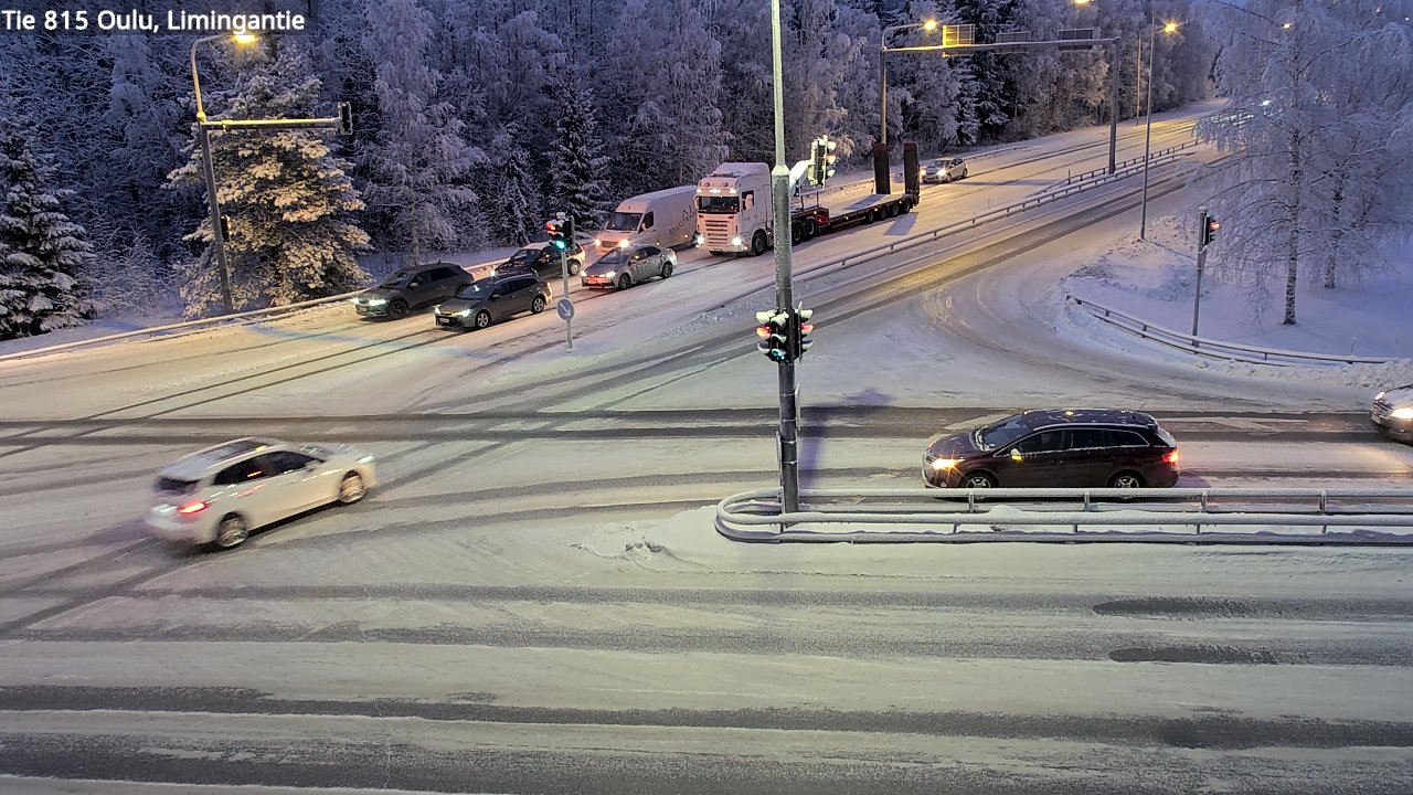 Kelikamerat Kuva Tie 815 Oulu, Limingantie, Oulu, Pohjois-Pohjanmaa