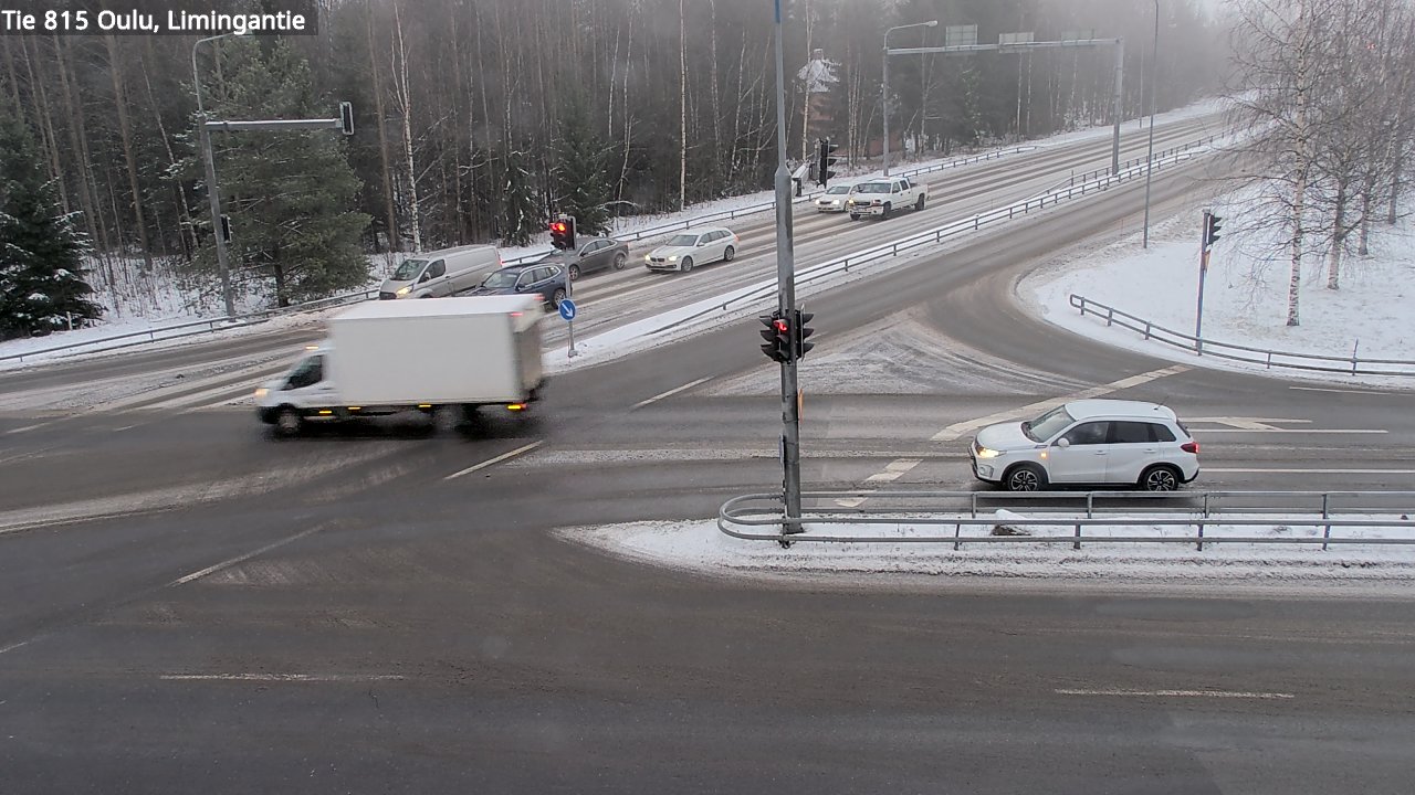Weather Camera Image Road 815 Oulu, Limingantie, Oulu, Pohjois-Pohjanmaa