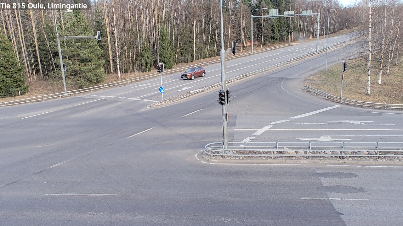 Weather Camera Image Road 815 Oulu, Limingantie, Oulu, Pohjois-Pohjanmaa