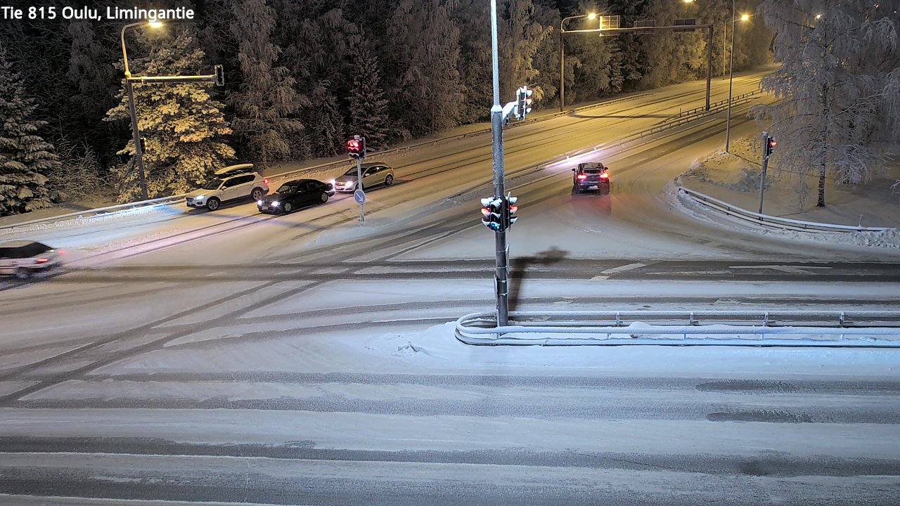 Weather Camera Image Road 815 Oulu, Limingantie, Oulu, Pohjois-Pohjanmaa