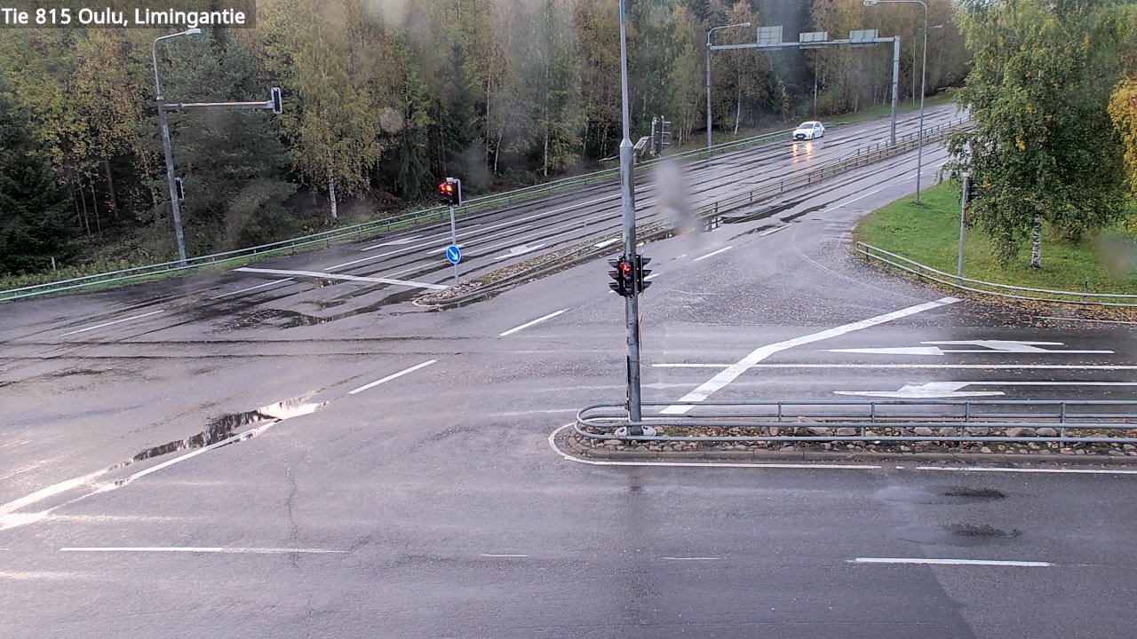 Weather Camera Image Väg 815 Oleåborg, Limingantie, Oulu, Pohjois-Pohjanmaa