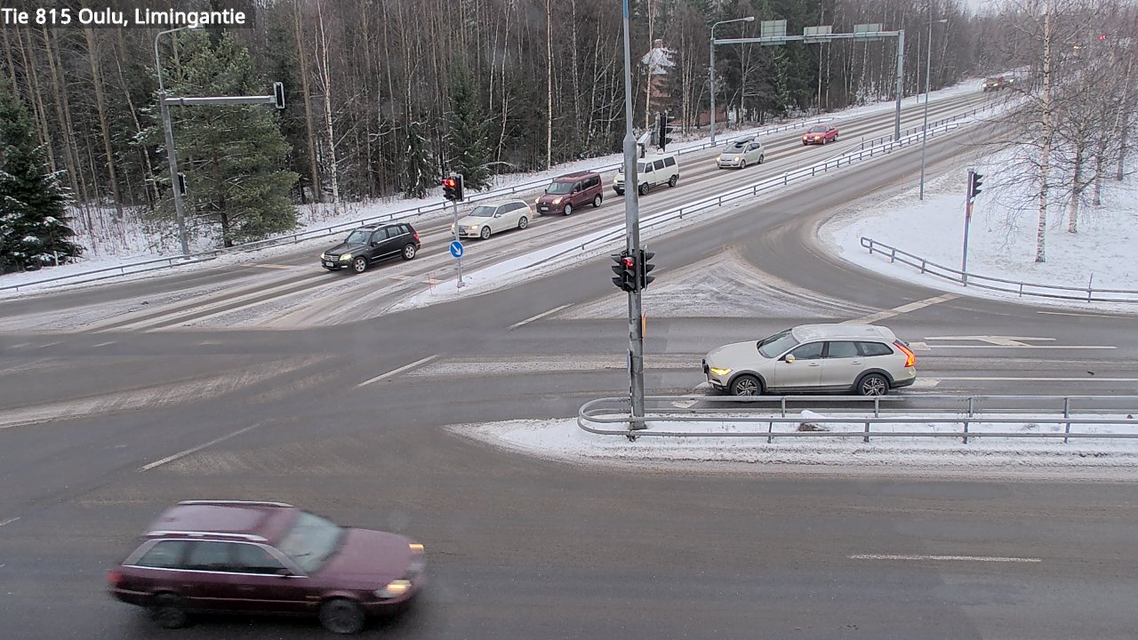 Weather Camera Image Road 815 Oulu, Limingantie, Oulu, Pohjois-Pohjanmaa