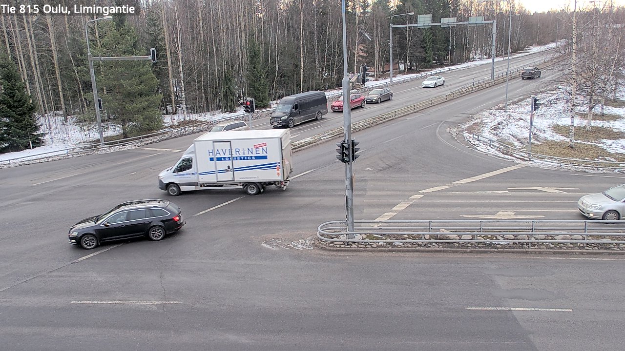 Kelikamerat Kuva Tie 815 Oulu, Limingantie, Oulu, Pohjois-Pohjanmaa