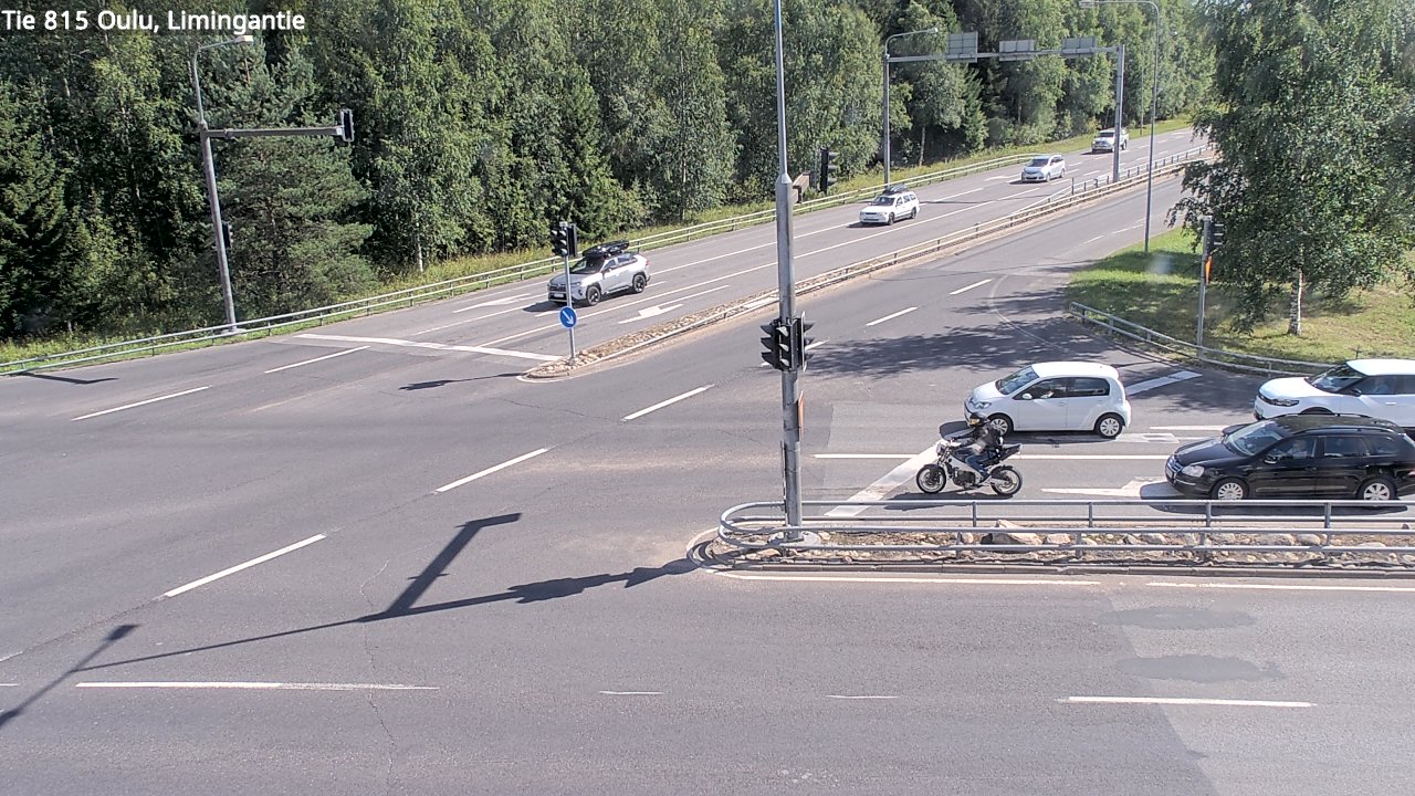 Weather Camera Image Väg 815 Oleåborg, Limingantie, Oulu, Pohjois-Pohjanmaa