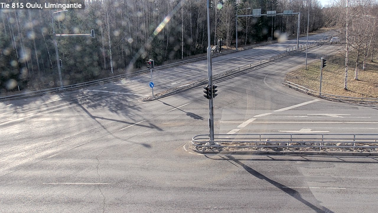 Weather Camera Image Road 815 Oulu, Limingantie, Oulu, Pohjois-Pohjanmaa
