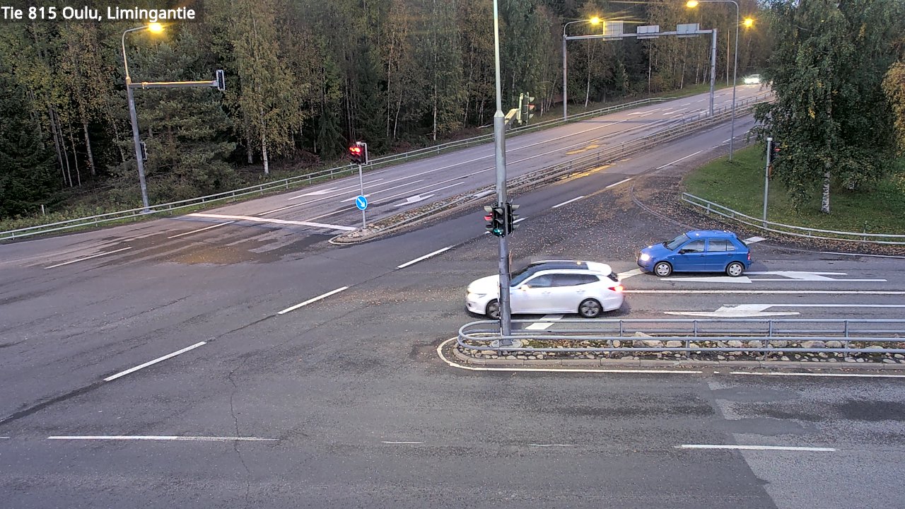 Weather Camera Image Väg 815 Oleåborg, Limingantie, Oulu, Pohjois-Pohjanmaa