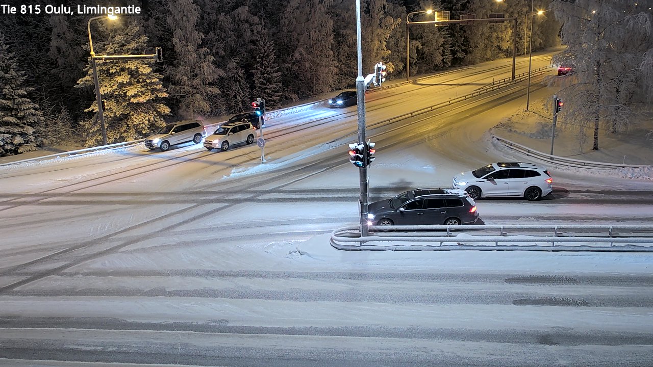 Weather Camera Image Road 815 Oulu, Limingantie, Oulu, Pohjois-Pohjanmaa