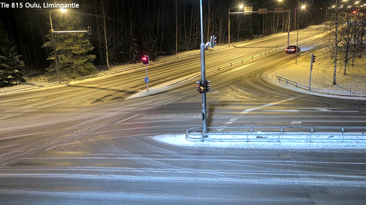 Weather Camera Image Road 815 Oulu, Limingantie, Oulu, Pohjois-Pohjanmaa