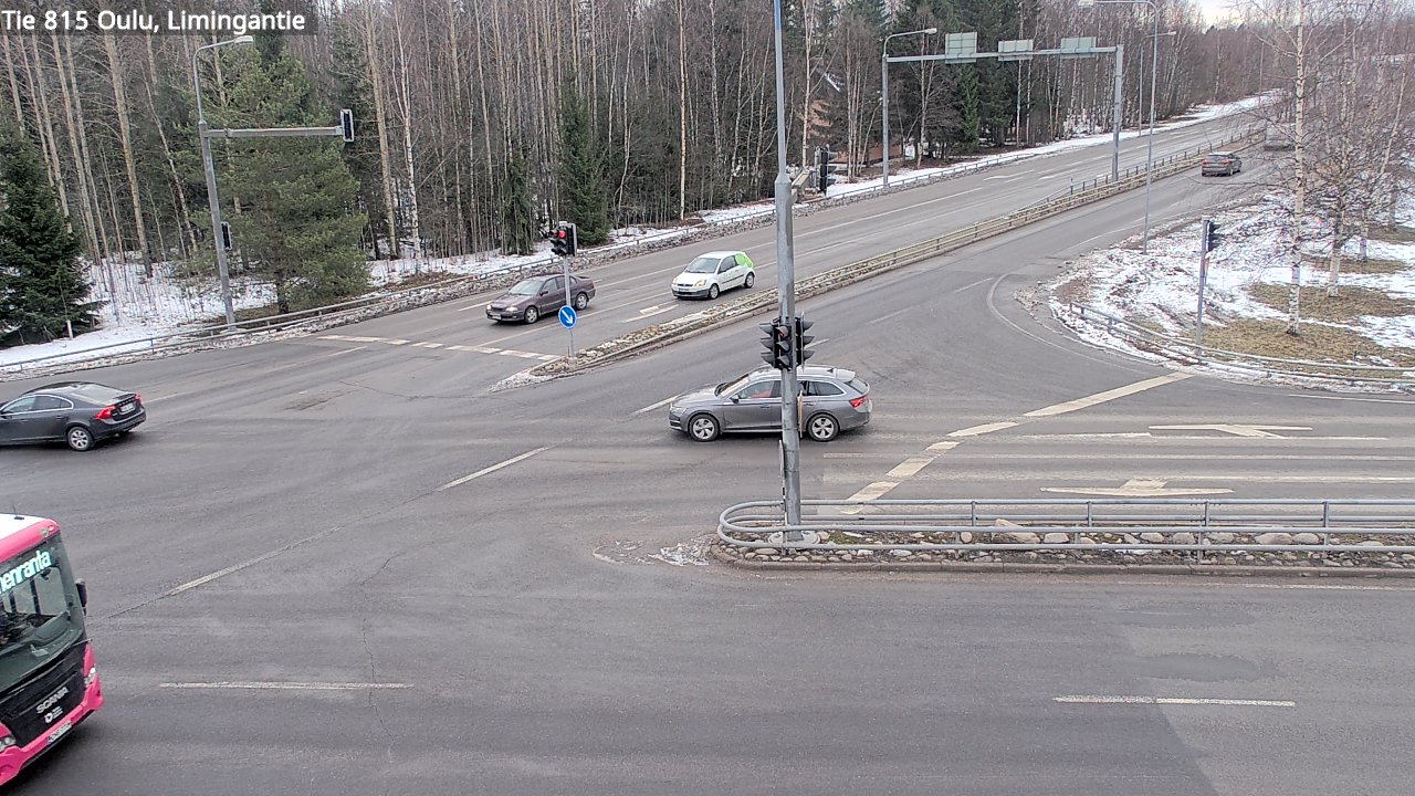 Kelikamerat Kuva Tie 815 Oulu, Limingantie, Oulu, Pohjois-Pohjanmaa