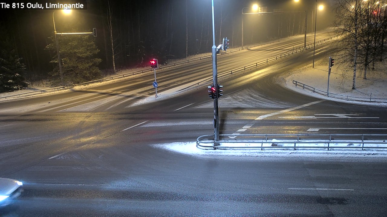 Weather Camera Image Väg 815 Oleåborg, Limingantie, Oulu, Pohjois-Pohjanmaa