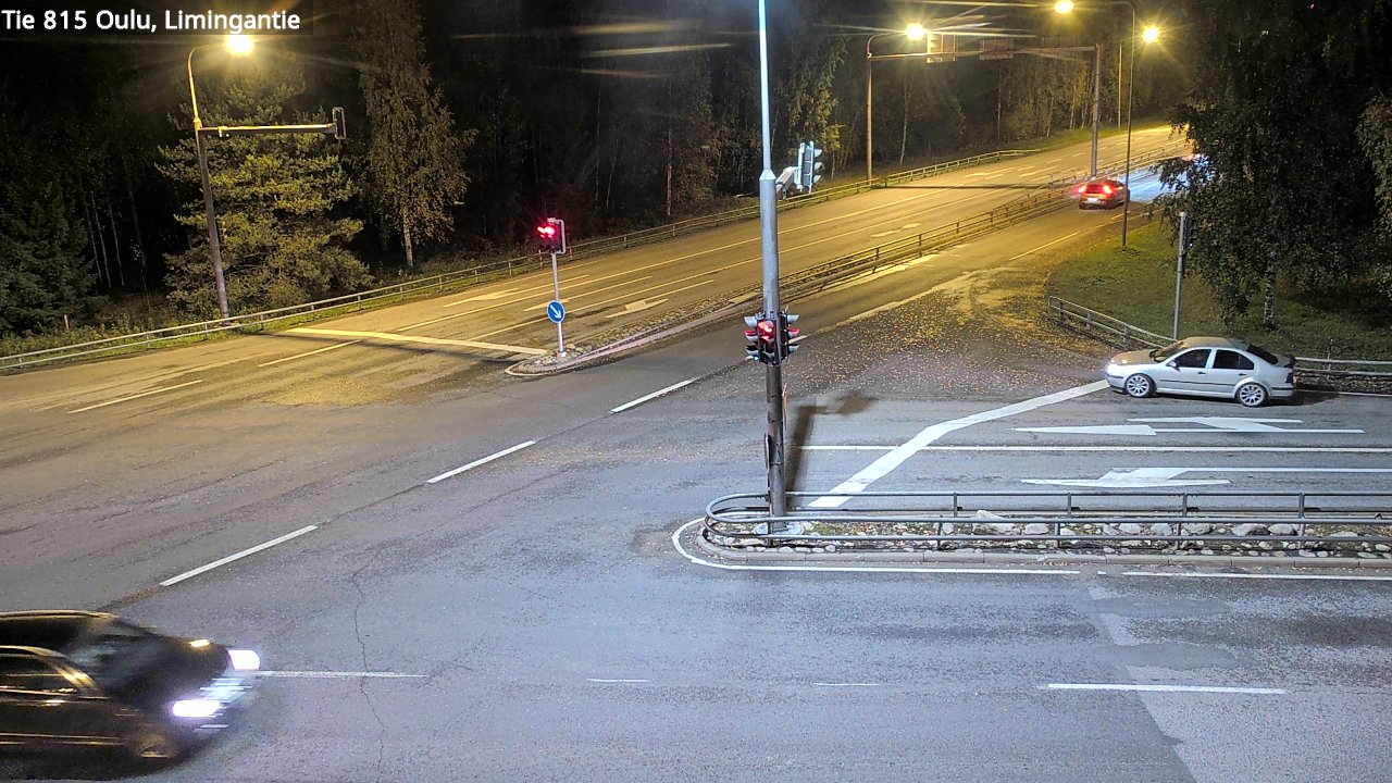Weather Camera Image Väg 815 Oleåborg, Limingantie, Oulu, Pohjois-Pohjanmaa