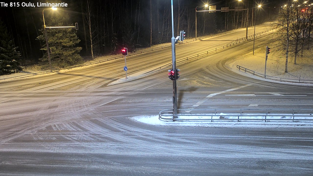 Weather Camera Image Road 815 Oulu, Limingantie, Oulu, Pohjois-Pohjanmaa