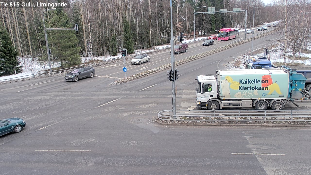 Weather Camera Image Road 815 Oulu, Limingantie, Oulu, Pohjois-Pohjanmaa