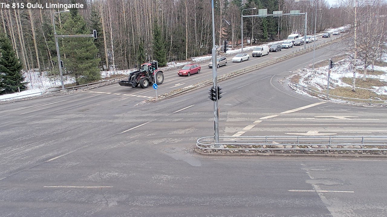 Weather Camera Image Road 815 Oulu, Limingantie, Oulu, Pohjois-Pohjanmaa