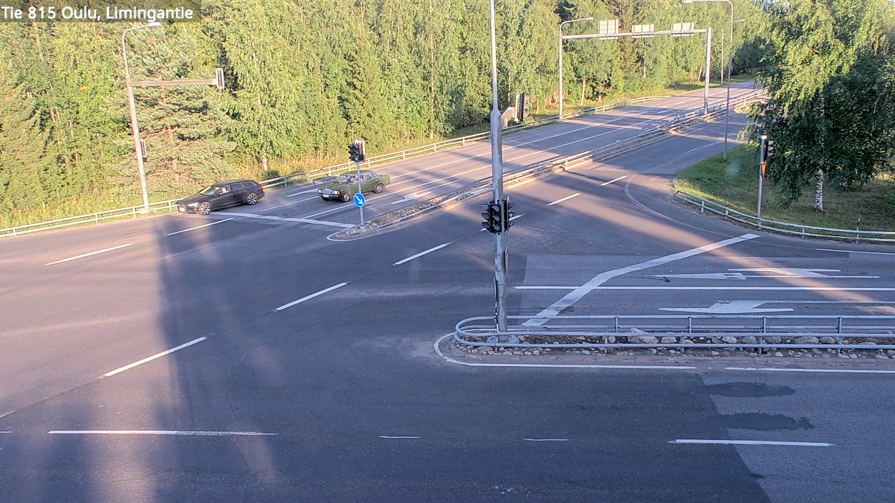Weather Camera Image Väg 815 Oleåborg, Limingantie, Oulu, Pohjois-Pohjanmaa